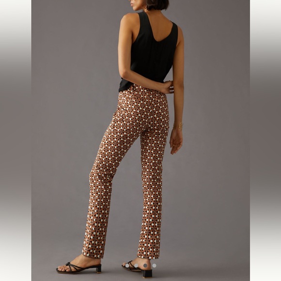 Maeve Essential High-Rise Kick-Flare Pants - Picture 2 of 10